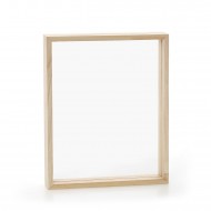 Ξύλινη Κορνίζα με Διάφανο Plexiglass