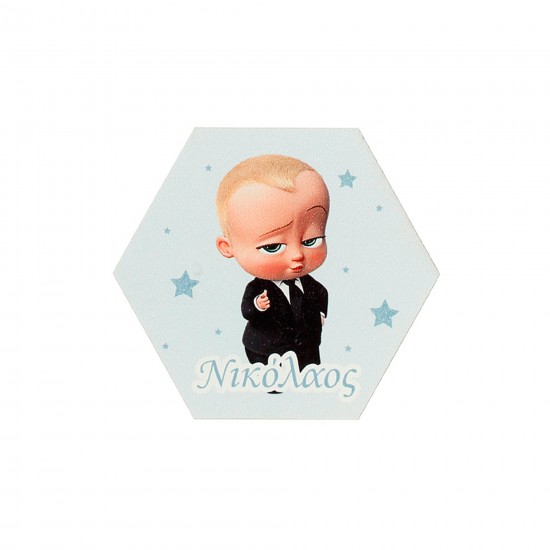 Ξύλινο Σουβέρ Baby boss