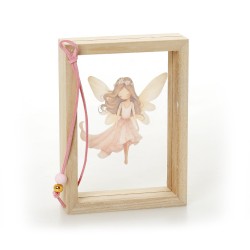 Ξύλινη Κορνίζα Plexiglass "Νεράιδα"