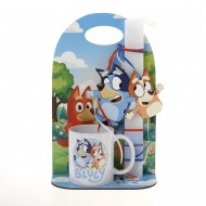 Πασχαλινό Σετ Δώρου Bluey: Αρωματική Λαμπάδα, Κεραμική Κούπα & Ξύλινη Βάση ΠΛΚ-2617