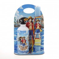 Πασχαλινό Σετ Δώρου One Piece: Αρωματική Λαμπάδα, Παγούρι & Ξύλινη Βάση ΠΛ-2684