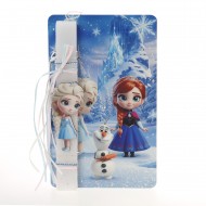 Πασχαλινή Λαμπάδα Frozen με Ξύλινη Πινακίδα Πόρτας ΠΛ-2622