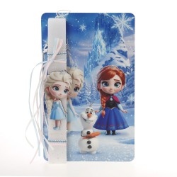 Πασχαλινή Λαμπάδα Frozen με Ξύλινη Πινακίδα Πόρτας ΠΛ-2622