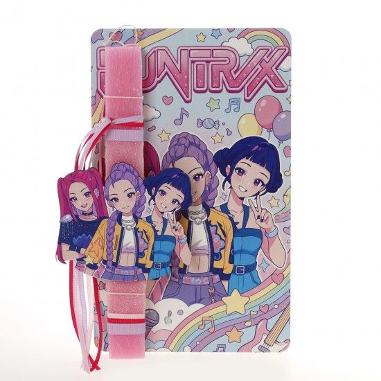 Πασχαλινή Λαμπάδα Huntrix με Ξύλινη Πινακίδα Πόρτας ΠΛ-2625