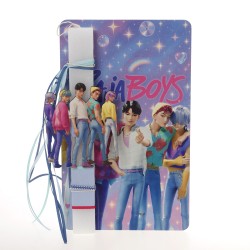 Πασχαλινή Λαμπάδα Saja Boys με Ξύλινη Πινακίδα Πόρτας ΠΛ-2634