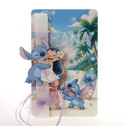 Πασχαλινή Λαμπάδα Lilo & Stitch με Ξύλινη Πινακίδα Πόρτας ΠΛ-2629