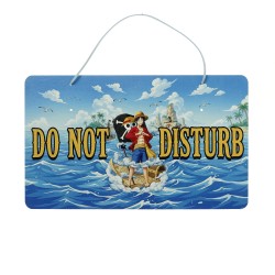 Πασχαλινή Λαμπάδα One Piece με Ξύλινη Πινακίδα Πόρτας 