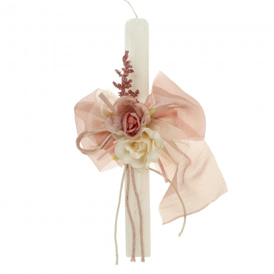 Πασχαλινή Λαμπάδα λουλούδια ΠΛ-26119