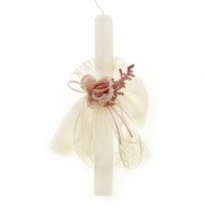  Πασχαλινή Λαμπάδα λουλούδια ΠΛ-26122