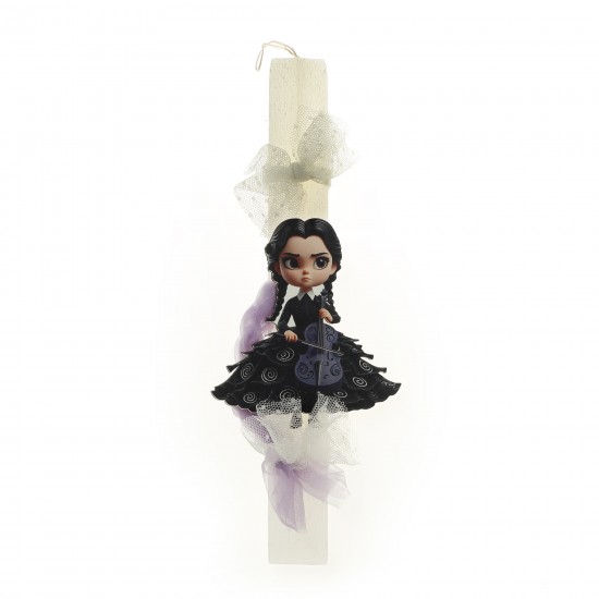 Πασχαλινό Σετ Wednesday: Αρωματική Λαμπάδα με Επιλογή Κούπα ή Παγούρι 