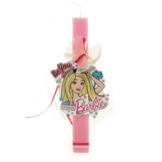 Πασχαλινό Σετ Barbie: Αρωματική Λαμπάδα με Επιλογή Κούπα ή Παγούρι 