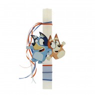 Πασχαλινό Σετ Bluey & Bingo: Αρωματική Λαμπάδα με Επιλογή Κούπα ή Παγούρι 