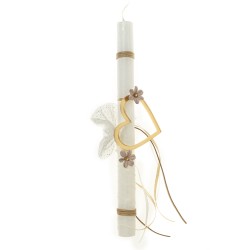 Λαμπάδα  plexi καρδιά ΠΛ-26141