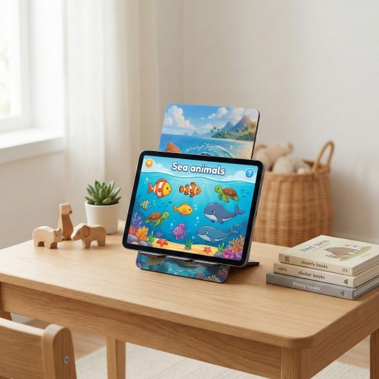 Πασχαλινή Λαμπάδα Moana με Ξύλινη Βάση Tablet ΠΛΤ-2648