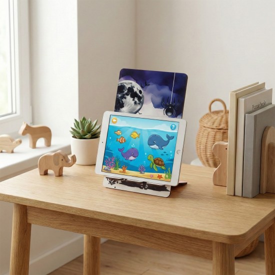 Πασχαλινή Λαμπάδα Wednesday με Ξύλινη Βάση Tablet ΠΛΤ-2642