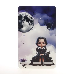 Πασχαλινή Λαμπάδα Wednesday με Ξύλινη Βάση Tablet ΠΛΤ-2642