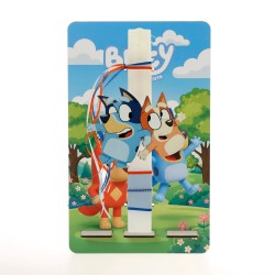 Πασχαλινή Λαμπάδα Bluey με Ξύλινη Βάση Tablet ΠΛΤ-2644