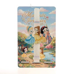 Πασχαλινή Λαμπάδα Disney Princesses  με Ξύλινη Βάση Tablet ΠΛΤ-2643