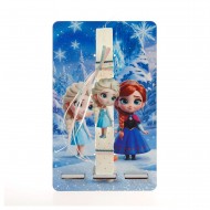 Πασχαλινή Λαμπάδα Frozen (Elsa & Anna) με Ξύλινη Βάση Tablet ΠΛΤ-2639