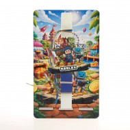 Πασχαλινή Λαμπάδα Roblox (Gaming) με Ξύλινη Βάση Tablet ΠΛΤ-2646