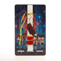 Πασχαλινή Λαμπάδα Stranger Things με Ξύλινη Βάση Tablet ΠΛΤ-2647