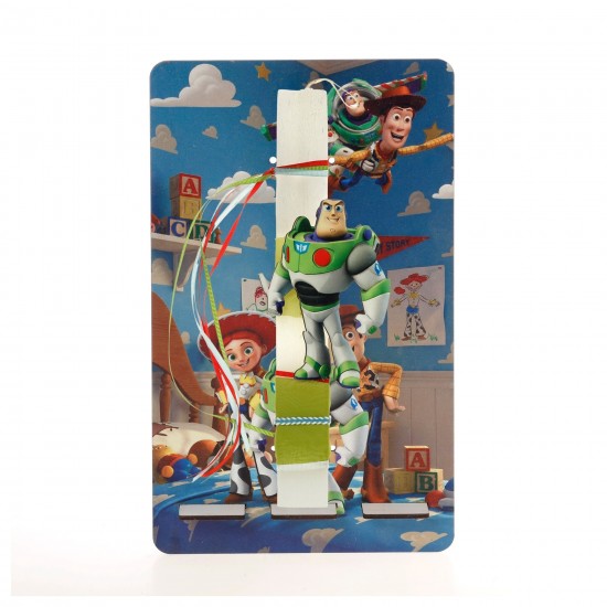 Πασχαλινή Λαμπάδα Toy Story με Ξύλινη Βάση Tablet ΠΛΤ-2635