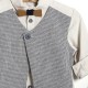 Βαπτιστικό Κουστούμι "Navy Grey Gentleman" Κ-2622