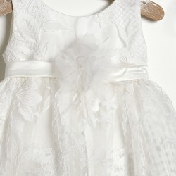 Βαπτιστικό Φόρεμα "Pure Floral Elegance" 2608