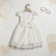 Βαπτιστικό Φόρεμα "Pure Cotton Elegance"