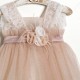 Βαπτιστικό Φόρεμα "Glitter Peach Fairy" 2610