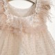 Βαπτιστικό Φόρεμα "Blush Feather Elegance" 2612
