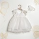 Βαπτιστικό Φόρεμα "Sparkling White Swan" 2613