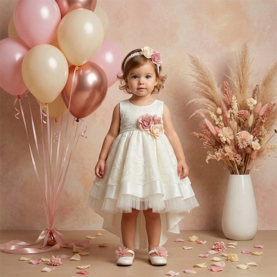 Βαπτιστικό Φόρεμα "Vintage Rose Lace" 2626