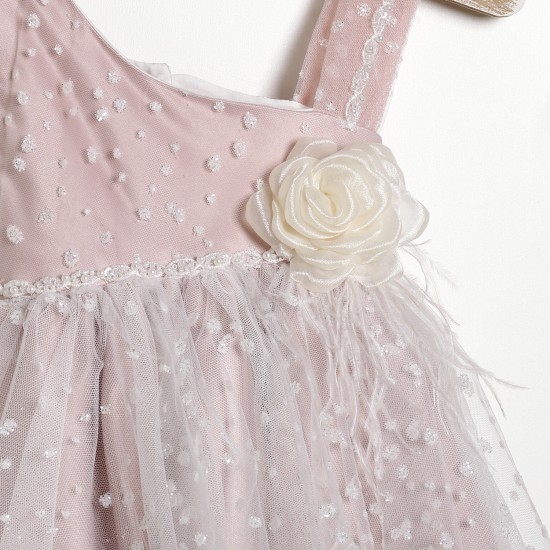 Βαπτιστικό Φόρεμα "Fairy Rose" 2627