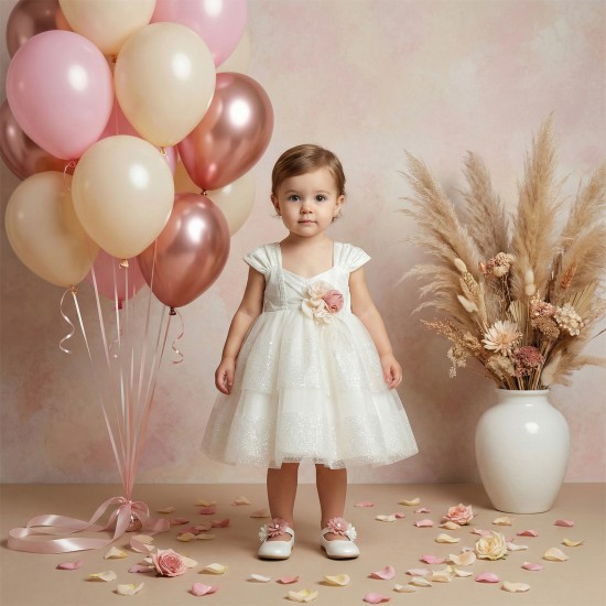 Βαπτιστικό Φόρεμα "Sparkling Stripes" 2628