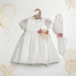 Βαπτιστικό Φόρεμα "Starlight Rose" 2633