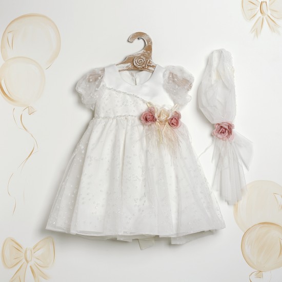 Βαπτιστικό Φόρεμα "Starlight Rose" 2633