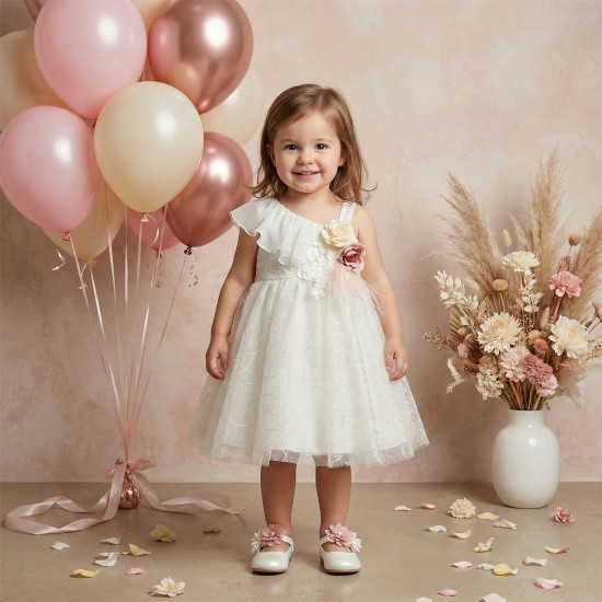 Βαπτιστικό Φόρεμα "Swirl Lace Romance" 2634