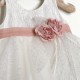Βαπτιστικό Φόρεμα "Sparkle Rose Elegance" 2635
