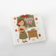 Μαρμάρινο σουβέρ χριστουγεννιάτικο ΧΡ-2671