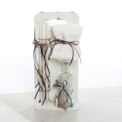 Σετ Βάπτισης Παγκάκι "Paper Boat Dreamer" Ζωγραφιστό 2605