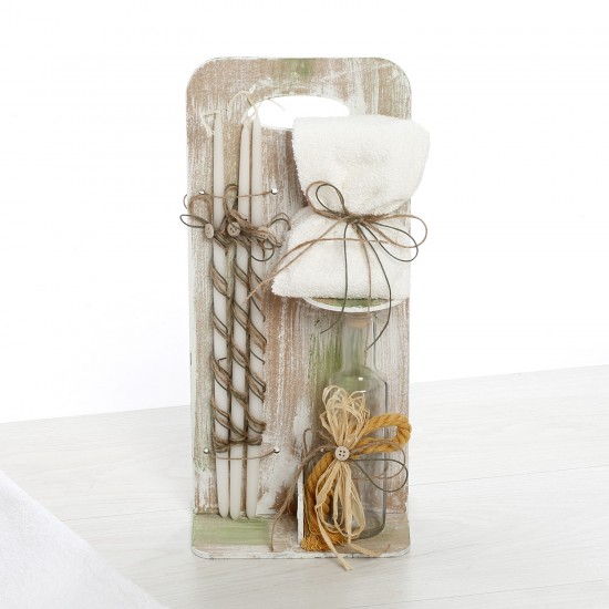 Σετ Βάπτισης Βαλίτσα "Lion Family Love" με Φωτιστικό LED