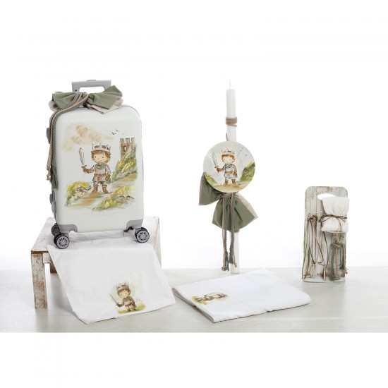 Σετ Βάπτισης Βαλίτσα "Knight's Royal Journey" 2619