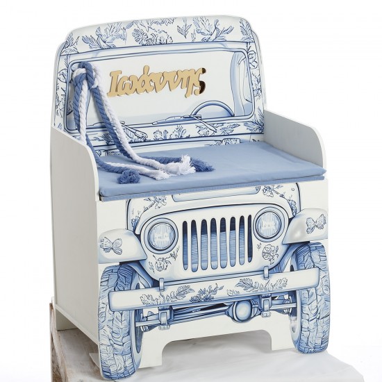 Σετ Βάπτισης Παγκάκι "Signature Blue Adventure" 2620