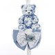 Σετ Βάπτισης Κουτί "Vintage Blue Bear Collection" 2627