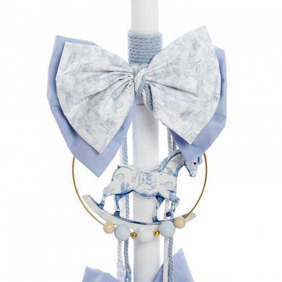 Σετ Βάπτισης Βαλίτσα "Vintage Toile Horse" 2642