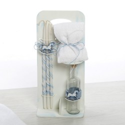 Σετ Βάπτισης Βαλίτσα "Vintage Toile Horse" 2642