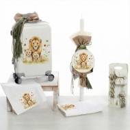 Σετ Βάπτισης Τρόλεϊ "Lion Family" 26206