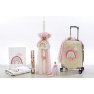 Σετ βάπτισης Ουράνιο τόξο 2127