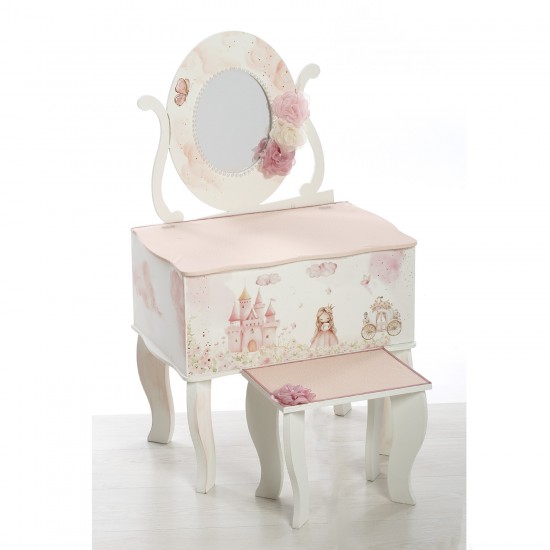 Σετ Βάπτισης Μπουντουάρ " Royal Princess Castle"